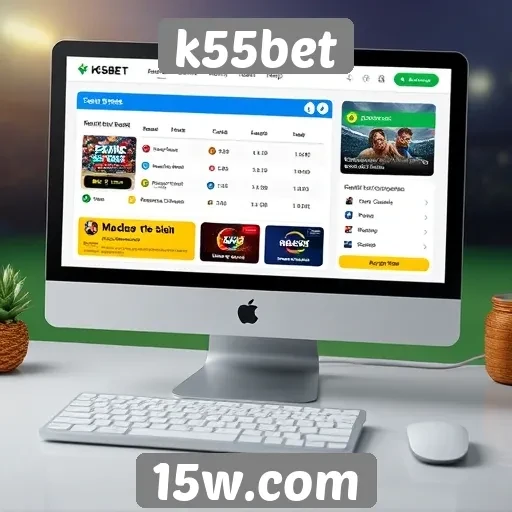 Interface e experiência do usuário no k55bet